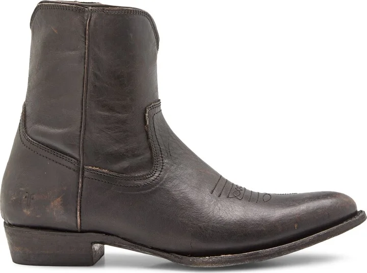 Austin Inside Zip Western Boot - Image 10