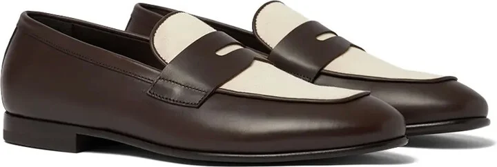 Austin leather penny loafers - Image 2