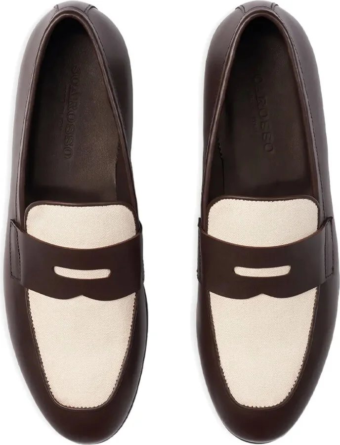 Austin leather penny loafers - Image 4