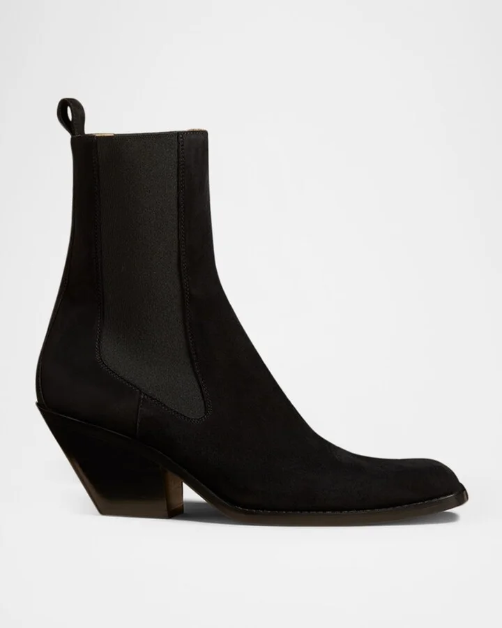Austin Suede Chelsea Booties - Image 2