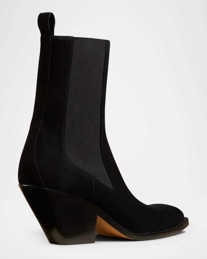 Austin Suede Chelsea Booties - Image 4