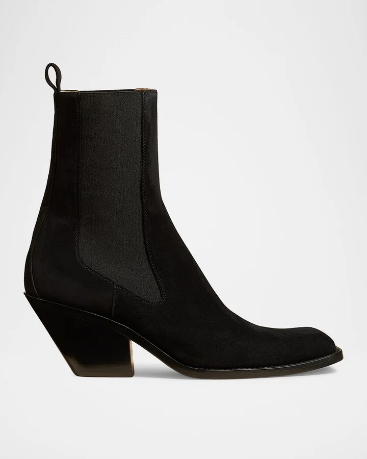 Austin Suede Chelsea Booties