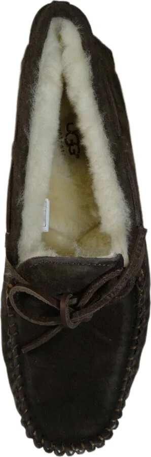 Australia Dakota Shearling Expresso Brown Slipper Moccasins - Image 3