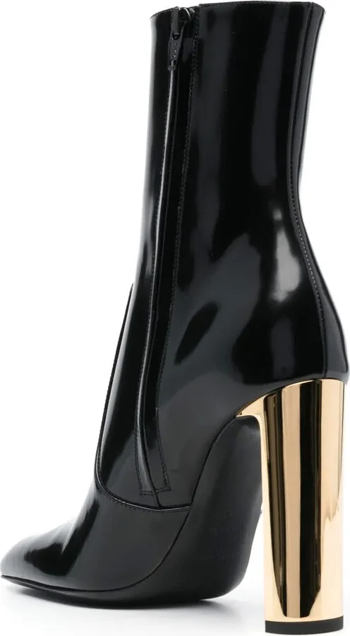 Auteuil 100mm leather boots - Image 3