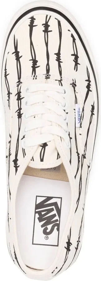 Authentic 44 barbed wire-print sneakers - Image 4