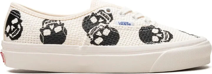 Authentic 44 DX needlepoint sneakers