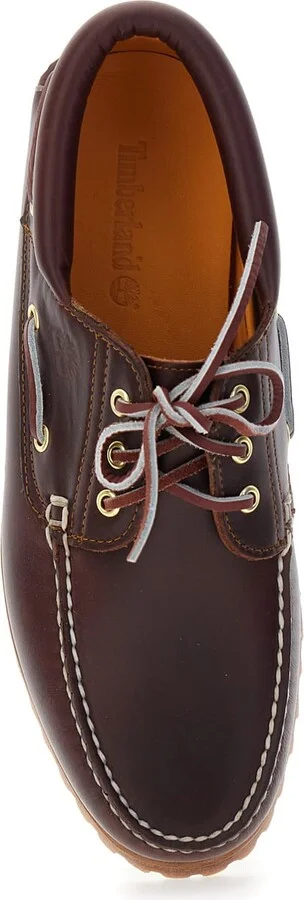 'authentic' Brown Loafers With Embossed Logo On The Side In Leather Man - Image 4