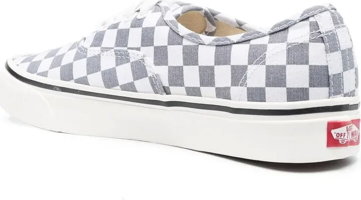 Authentic checkerboard-print sneakers - Image 3