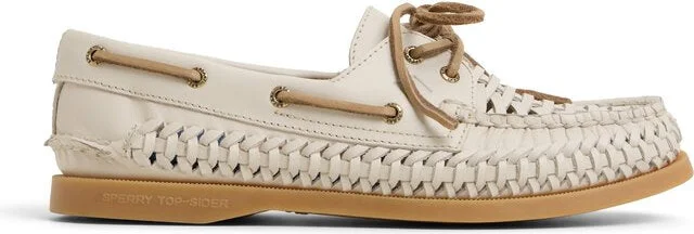Authentic Original 2 Eye Woven Boat Shoe