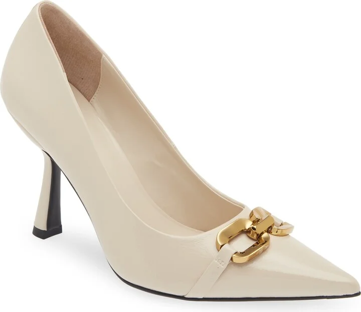 Ivory Crinkle/ Gold