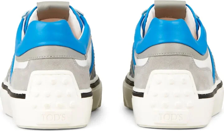 Automobili Lamborghini logo-debossed low-top sneakers - Image 3