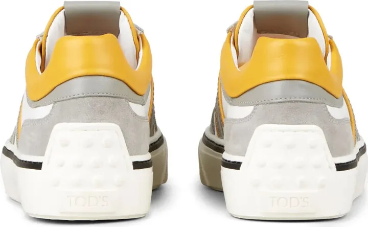 Automobili Lamborghini logo-debossed low-top sneakers - Image 3