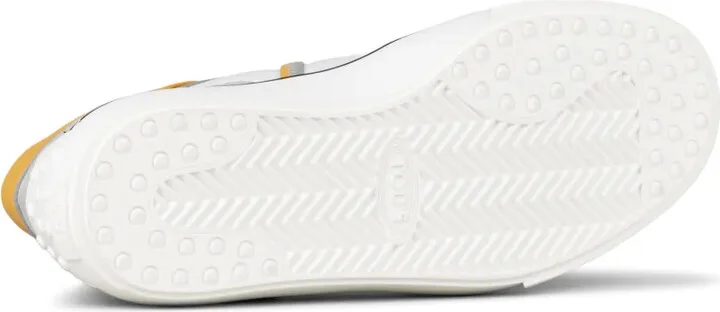 Automobili Lamborghini panelled lace-up leather sneakers - Image 3