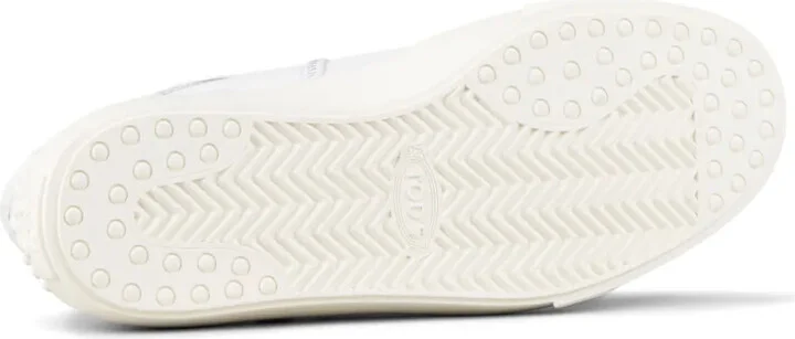 Automobili Lamborghini panelled lace-up leather sneakers - Image 4
