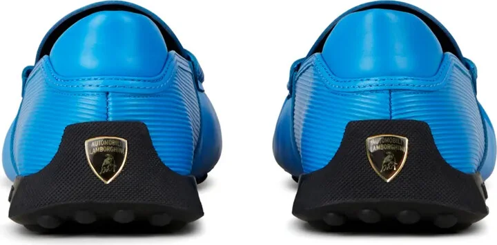 Automobili Lamborghini slip-on leather driving shoes - Image 3