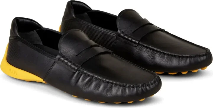 Automobili Lamborghini slip-on leather driving shoes - Image 2