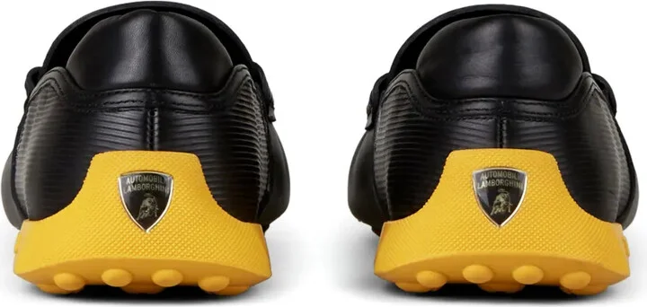 Automobili Lamborghini slip-on leather driving shoes - Image 3