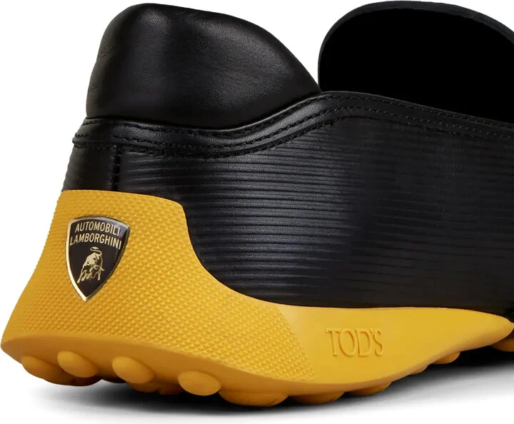 Automobili Lamborghini slip-on leather driving shoes - Image 5