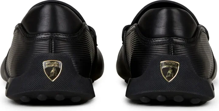 Automobili Lamborghini slip-on leather driving shoes - Image 3