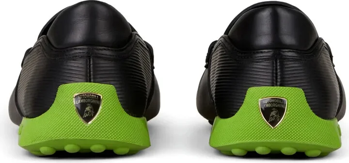 Automobili Lamborghini slip-on leather driving shoes - Image 3