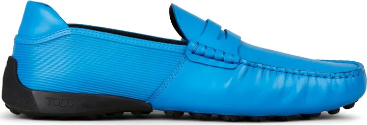 Automobili Lamborghini slip-on leather driving shoes