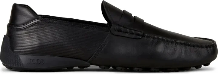 Automobili Lamborghini slip-on leather driving shoes