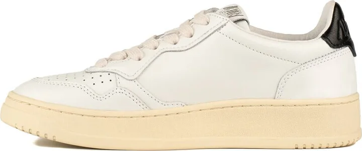Autry Black And White Leather Medalist Low Sneakers - Image 2