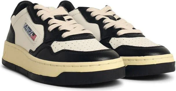 Autry Black And White Leather Medalist Sneakers - Image 2