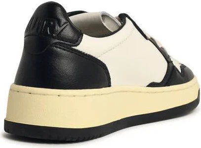 Autry Black And White Leather Medalist Sneakers - Image 3