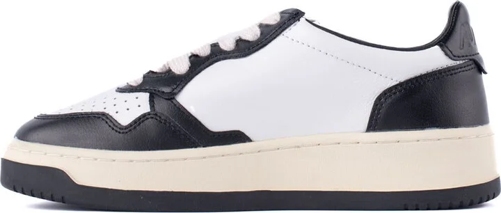 Autry Black And White Leather Sneakers - Image 3