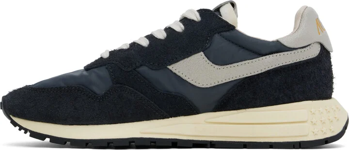 AUTRY Black & Gray Reelwind Low Sneakers - Image 3
