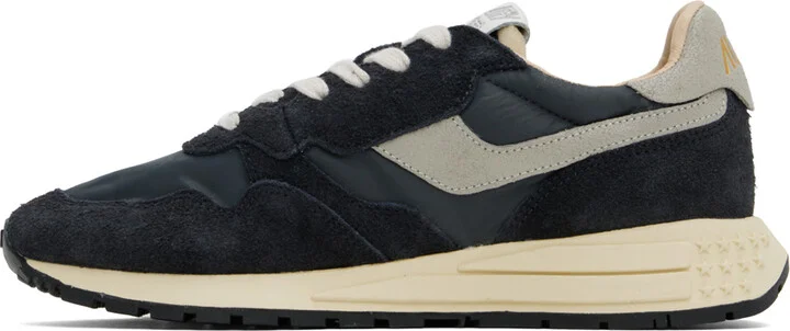 AUTRY Black Reelwind Low Sneakers - Image 3