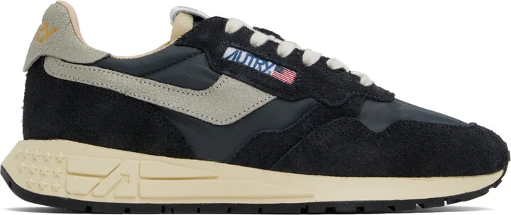 AUTRY Black Reelwind Low Sneakers