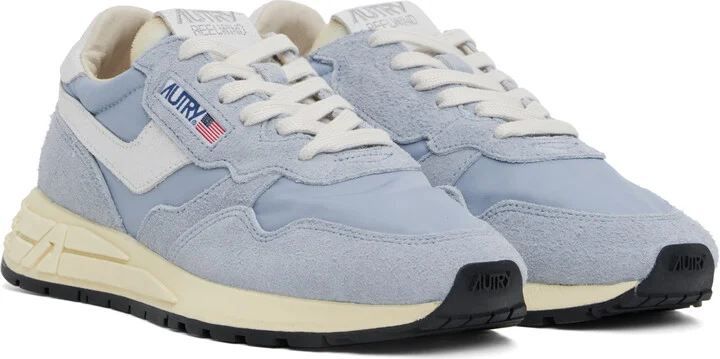 AUTRY Blue Reelwind Low Sneakers - Image 4