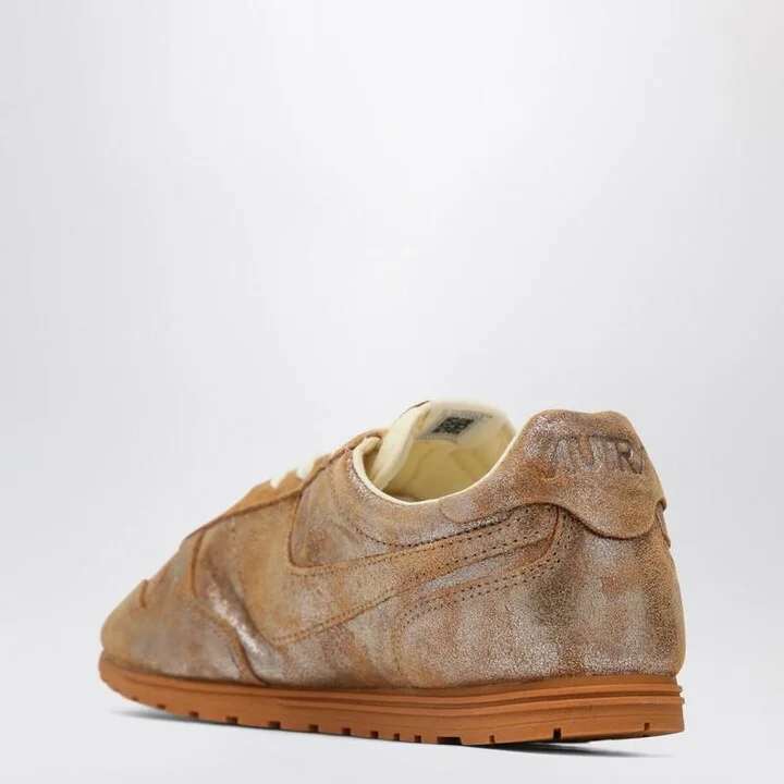 Autry Brown/Metallic Ivory Windspin Sneaker - Image 2