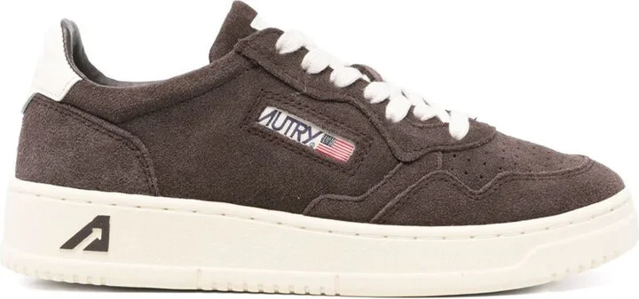 Autry Brown Suede Sneakers