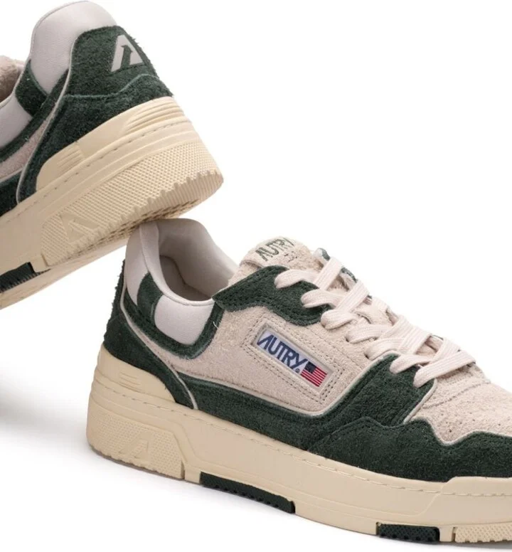 Autry Clc Low Leather And Suede Sneakers - Image 3