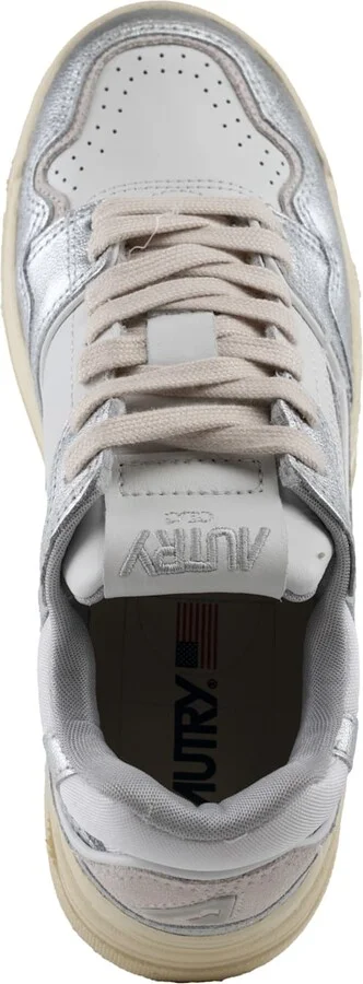 Autry Clc Sneakers In Metal Leather - Image 3