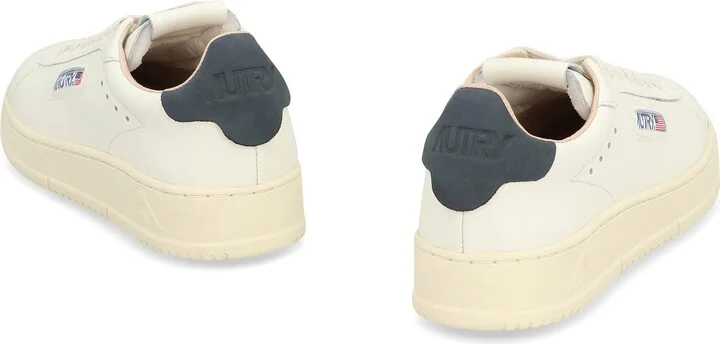 Autry Dallas Leather Low-Top Sneakers - Image 4