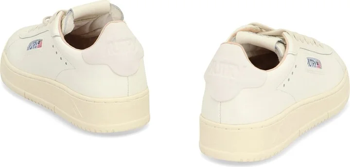 Autry Dallas Leather Low-Top Sneakers - Image 4