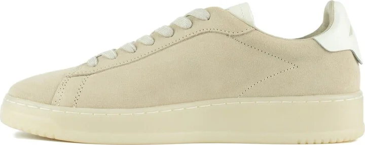 Autry Dallas Low Marshmallow Suede And Papyrus Sneakers - Image 2