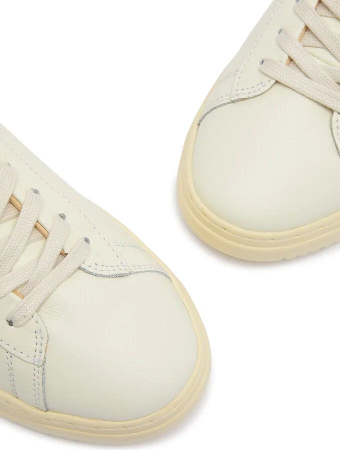 Autry Dallas Low Panelled Leather Sneakers - Image 3