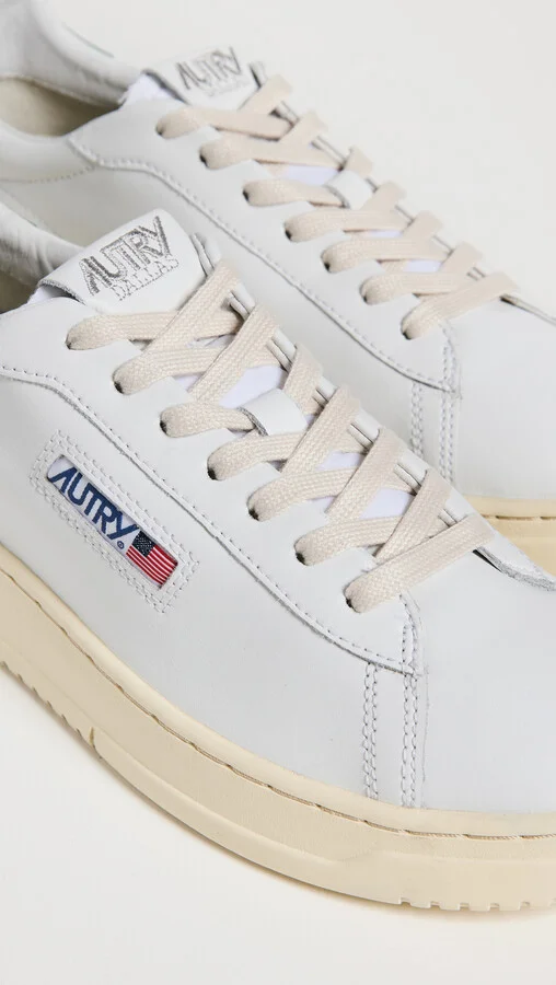 Autry Dallas Low Top Leather Sneakers - Image 3