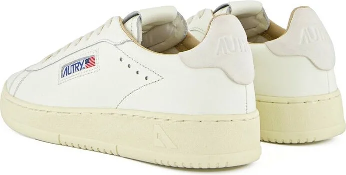 Autry Dallas Low White Leather Sneakers - Image 3