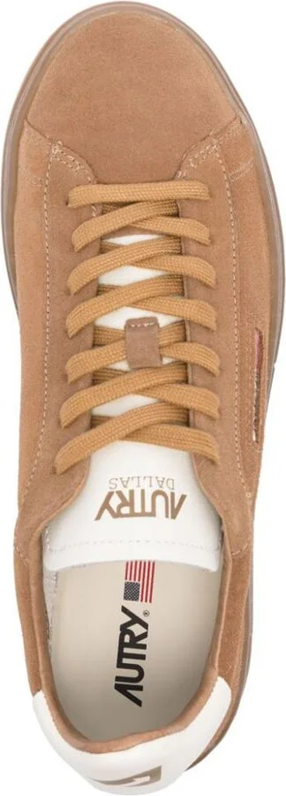 Autry Dallas Sneakers In Brown Suede - Image 2