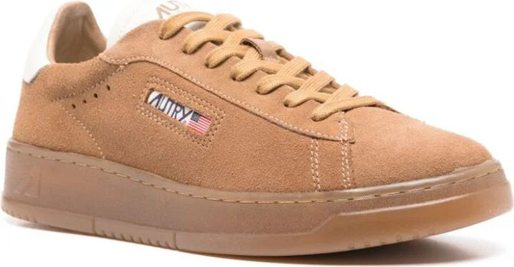 Autry Dallas Sneakers In Brown Suede - Image 3
