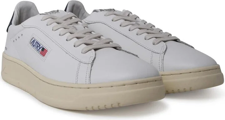Autry 'Dallas' White Leather Sneakers - Image 2