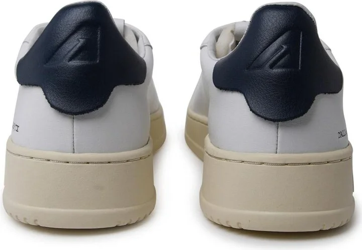 Autry 'Dallas' White Leather Sneakers - Image 4