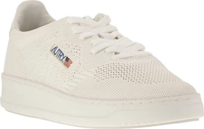 Autry Easeknit - Perforated Fabric Trainers - Image 2