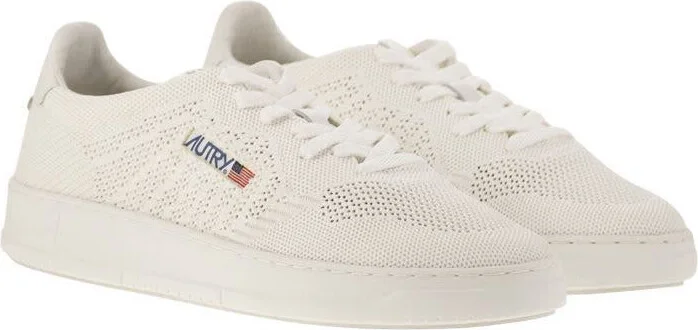 Autry Easeknit - Perforated Fabric Trainers - Image 4